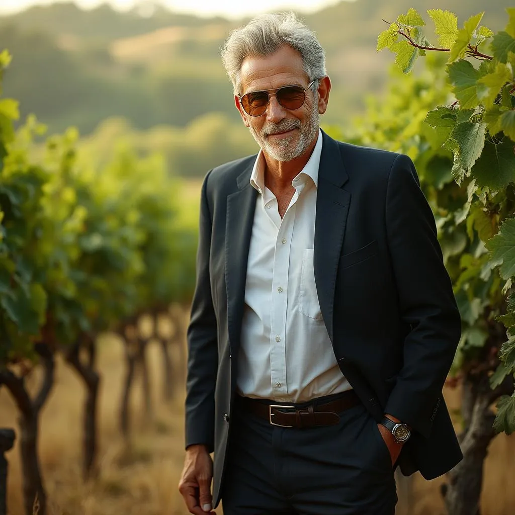 Klaus Müller, inversor alemán del sector vitivinícola